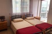 TWin Bed with small balcony