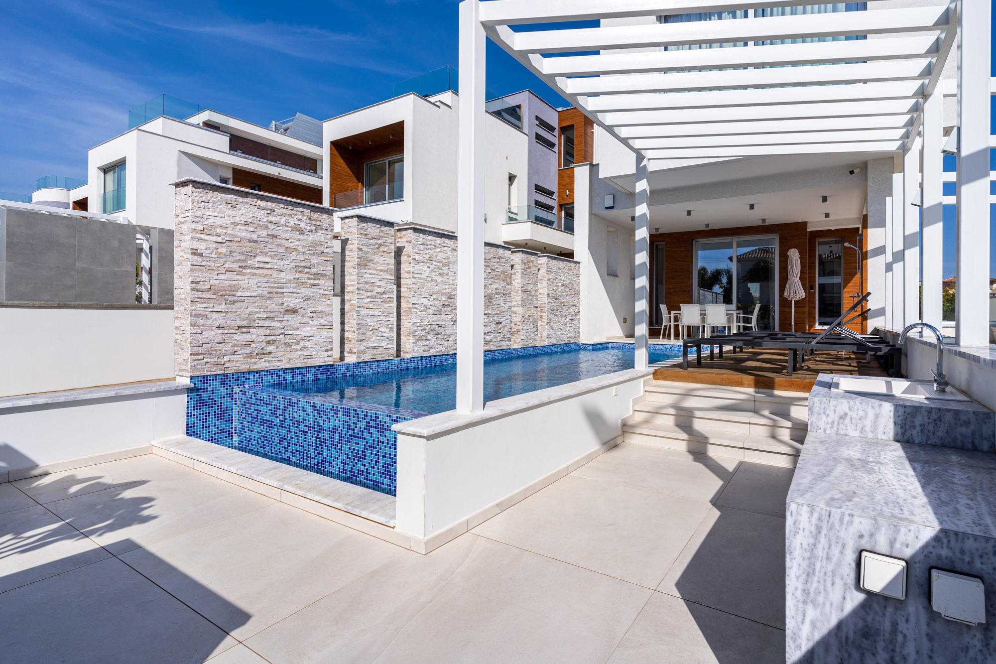 REF:  NHILLS 4 bedroom Stunning Villa Kokkines €4000.00pcm