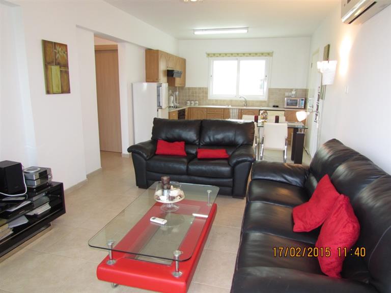 REF:  YCB2-001 Furnished Two Bed Ground Floor Apt.  Quiet Location.  €600pcm min `12 month Tenancy