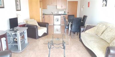 REF: KC2-B6 Spacious Furnished One Bed Apartment.  Paralimni Town €450 per month minimum 12 month rental